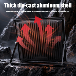 IP66 Waterproof Die-cast Aluminum High Lumen Outdoor Lighting LED <b>Flood</b> <b>Light</b> for Garden Parking Lot - Product Image 6