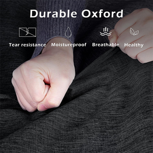 <span class=keywords><strong>Housse</strong></span> de vêtement imperméable en polyester avec fermetures éclair, réutilisable, anti-plis, anti-poussière, résistante à l'usure, pour costumes et vêtements de voyage - Product Image 5