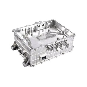 Custom Precision CNC Machined 6061 Aluminum EV <b>Power</b> Control Unit PCU Housing | New Energy Vehicle Inverter Enclosure Wire EDM - Product Image 4