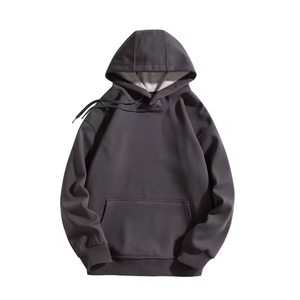 Meilleures ventes en gros : Sweats à capuche unisexes doublés en polaire Silver Fox 100 % coton 400 g/m² - Product Image 5