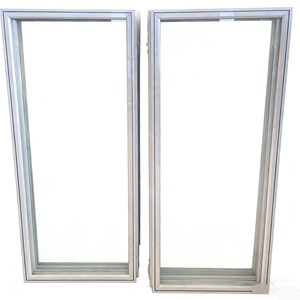 Réfrigérateur durable à double température avec porte vitrée et refroidissement par air pour supermarchés, magasins de proximité et stockage de boissons électroniques - Product Image 6