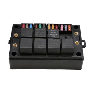 Voiture, bateau, camion, automobile, combinaison libre de 12 voies ATC ATO Blade Fuse Relay Box Block Holder