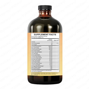 Integratore Erboristico al Gusto di Orange Amara Esotica con Neem e Ashwagandha 16 FL OZ (473ml) Favorisce il Comfort Digestivo - Product Image 2