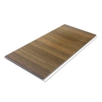 Panneau mural stratifié PVC effet bois et panneau de plafond PVC pour faux plafond