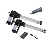Aktuator Linear Motor DC 12V/24V Kecepatan Tinggi Tugas Berat Aluminium 6000N 3000RPM IP43 Tahan Air CE Kipas Sepeda Listrik