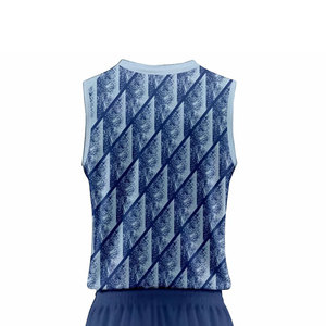 Nouvel ensemble d'uniformes de basketball pour hommes, design personnalisé, 100 % polyester respirant, style tendance, meilleure qualité. - Product Image 5