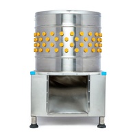 Machine à plumer les volailles en acier inoxydable pour poulets, canards, oies, cailles, pigeons – Équipement agricole pour petites exploitations