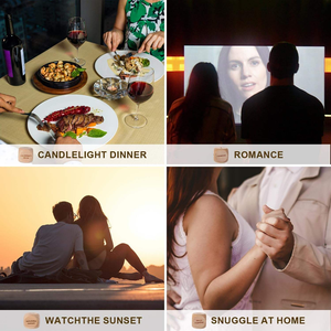 Lot de 4 dés romantiques pour couple, jeu de dés en bois pour activités culinaires, dés pour soirées intimes, cadeau de Saint-Valentin ou de mariage - Product Image 4