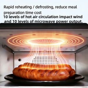 Manufacturer Microwave Convection Counter Fast Rapid Cook High Speed Oven Commercial for Cafe Countertop Bread Baking Bakery - Product Image 2