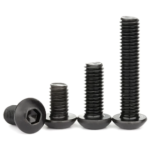 ISO7380 Standard Sechskant-Innensechskantschrauben mit Halbrundkopf Hersteller Großhandel Zoll-Größe Allen-Knopfkopfschrauben - Product Image 3