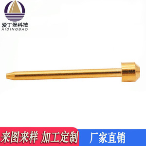 Conector de Desconexión Rápida de Latón, Serie de Terminales Tipo Pin, Chapado en Oro, Tamaño Pequeño, Alta Conductividad, Personalizable para Electrónica - Product Image 5