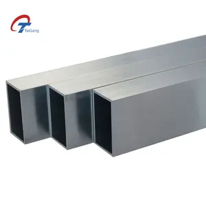 20x40mm 50x50mm 50x100mm Pipe Square Gi Hollow Section Pre Galvanized Square Rectangular Steel Pipe Price Erw Square Tubes