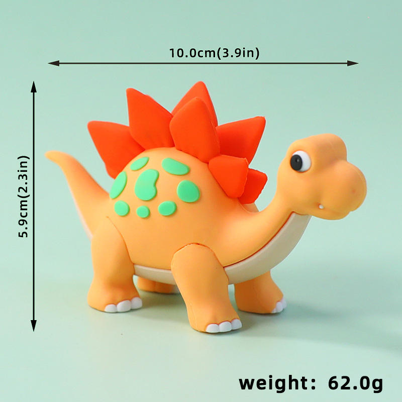 สเตโกซอรัสสีส้มขนาดใหญ่