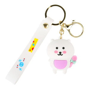 Nuevo Llavero Creativo Giekawa 3D de Goma y Aleación de Zinc, Impermeable, con Diseño de Muñeca de Dibujos Animados, Colgante para Bolso, Pequeño Regalo - Product Image 6