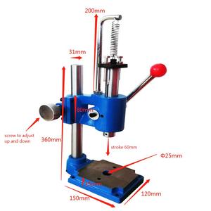 Nhỏ Của Nhãn Hiệu Đấm Báo Chí Chuyên Nghiệp Máy Tính Để Bàn Tay Đấm Máy Chiều Cao Có Thể Điều Chỉnh Tay Bấm Vuông-Đầu - Product Image 6