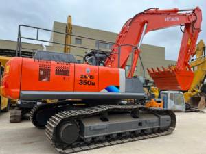 Excavatrice sur chenilles d'occasion Hitachi ZX350H-5G neuve 2022, 35 tonnes, hydraulique haute performance, climatisation de qualité, prix réduit - Product Image 3