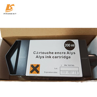 PROSENT 703730 Cartouche d'encre noire en plastique de 200 ml pour traceur Lectra Alys 30/60/120 Remplacement industriel d'origine