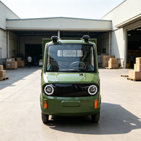 Camion de livraison électrique à basse vitesse à 4 roues avec caisse de chargement renforcée pour le marché agricole, le transport urbain, mini camionnette