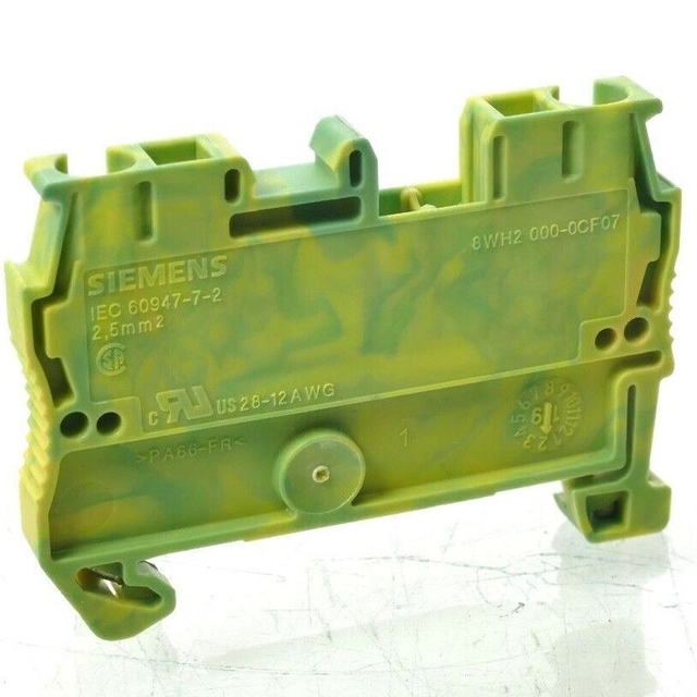 New in Box 2x Ground Conductor Terminal 8WH2 000-0CF07 8WH2000-0CF07 1-YEAR WARRANTY PLC