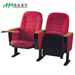 เก้าอี้โรงหนัง MINGZHONGFURNITURE รุ่น MZ-L16 เบาะหุ้มแบบแถวพร้อมที่วางแขน สำหรับโรงภาพยนตร์และหอประชุม - Product Image 1
