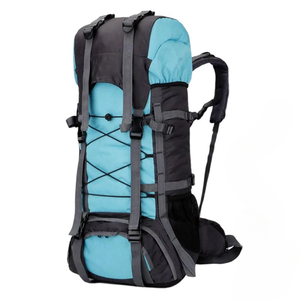 Échantillon gratuit Le sac à dos de randonnée en nylon de grande taille 50L le plus vendu, imperméable et tout-terrain, est un nouveau design - Product Image 6
