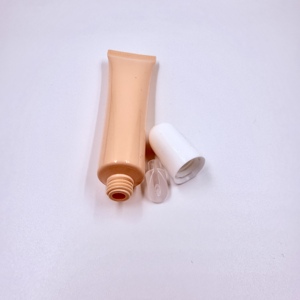 Tùy chỉnh rỗng d19mm nhựa PE Lip Balm Ống mỹ phẩm Bóp Son bóng son môi mềm Ống Bao bì với Applicator - Product Image 6