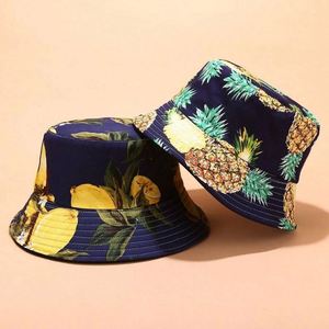 Sombrero de Pescador Promocional de Doble Cara, Nuevo Diseño de Moda, con Logotipo Personalizado, Sombrero de Cubo para Mujer - Product Image 2