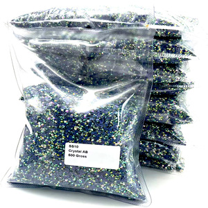 20 yardas de flocado mágico adhesivo para plantillas de diamantes de imitación, flocado plus <span class=keywords><strong>1</strong></span> bolsa de 500 gramos de diamantes de imitación termoadhesivos Crystal <span class=keywords><strong>AB</strong></span> Sss10 - Product Image 6