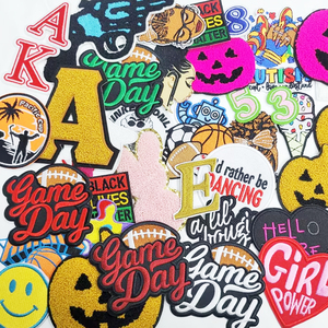 Patchs de broderie Crochet et boucle Fer brodé personnalisé sur patch - Product Image 6