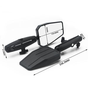 Espejo retrovisor para motocicleta Adventure ADV, manillar de visión amplia, espejo plegable, accesorios para motocicleta hechos de plástico y aluminio, para el coche, para la venta de la motocicleta, para el 2017 - Product Image 6