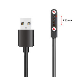 Práctico cable de carga USB magnético, hecho de material de PVC, adecuado para reloj inteligente <span class=keywords><strong>Xiaomi</strong></span> Amazfit GTR GTS <span class=keywords><strong>T</strong></span>-<span class=keywords><strong>Rex</strong></span> A1901 1909 - Product Image 6