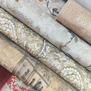 In Nhung Vải Bronzing Nhung In Vải Leopard Ajrakh Tùy Chỉnh Kỹ Thuật Số In Vải Nhung - Product Image 3