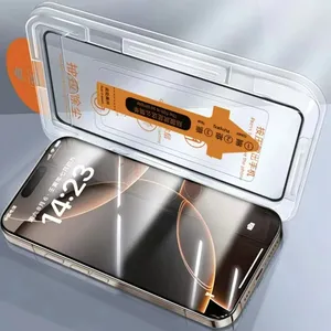 กระจกนิรภัยแบบ HD ป้องกันฝุ่น <span class=keywords><strong>3</strong></span> ชิ้น สำหรับ <span class=keywords><strong>iPhone</strong></span> 18 Fold 17 16 15 14 13 12 11 Pro Max 16 Plus XR XS <span class=keywords><strong>SE</strong></span> ฟิล์มกันรอยหน้าจอ - Product Image 2