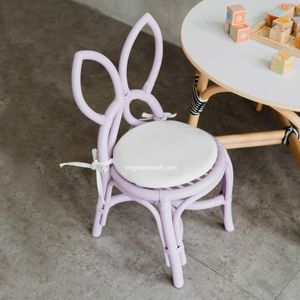 Silla Infantil de Ratán Hecha a Mano, Ecológica y Moderna, Regalo de Cumpleaños Seguro para Uso en Parques y Hoteles, Asiento Natural Tejido a Mano - Product Image 2