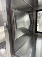 Boîte de passage en acier inoxydable SUS304 pour salle blanche / Fenêtre de passage sur mesure pour laboratoire et industrie pharmaceutique