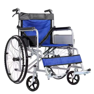 Silla de Ruedas Manual de Aluminio Ligera de Alta Calidad para Personas Mayores y con Discapacidad - Product Image 1