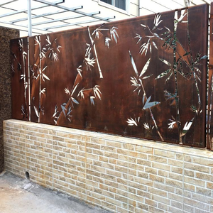 Pantalla de Acero Corten para Arte Metálico, Pantalla de Acero Corten con Corte Láser, Pantalla de Acero Corten para Jardín - Product Image 4