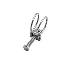 Haute qualité Abrazadera De Colision Para Reparacin acier inoxydable Double fil tourner clé collier de serrage - Product Image 2