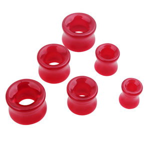Orecchini a Tunnel in Vetro Grande per Piercing, Gioielli Trendy per Ragazzi e Donne, Fornitore all'Ingrosso - Product Image 6