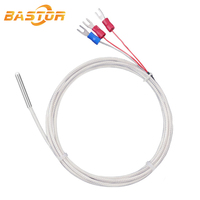 Sensor Termokopel Industri 2 Kawat Tahan Suhu Tinggi Pt1000 Mini Rtd Pt100 untuk Autoklaf