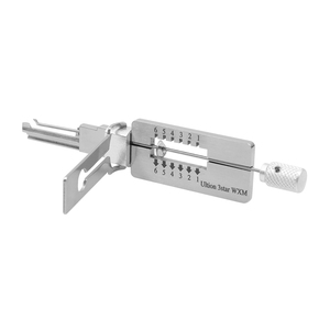 Juego de ganzúas 2 en 1 para cerraduras residenciales y civiles, herramientas y suministros de cerrajería Ultion <span class=keywords><strong>WXM</strong></span> SS315 - Product Image 1