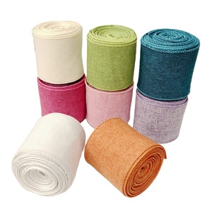 <span class=keywords><strong>Nastro</strong></span> in Poliestere Personalizzato Colorato Verde <span class=keywords><strong>Rosa</strong></span> Giallo <span class=keywords><strong>con</strong></span> Striscia Bianca 63mmx5mt per Fiocchi Fai-da-Te e Confezioni Pasquali - Product Image 4