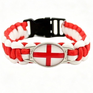 Pulsera de Paracord Personalizada con la Bandera de Costa Rica, Brazalete Trenzado de Supervivencia para Recuerdo de <span class=keywords><strong>Viaje</strong></span> <span class=keywords><strong>a</strong></span> la Playa y Accesorios para Fans - Product Image 1