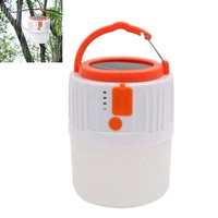 Lanterne de camping LED rechargeable par USB solaire, portable, à suspendre, étanche, pour la randonnée en plein air et les situations d'urgence