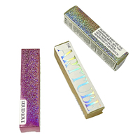Emballage personnalisable pour kit de maquillage (eye-liner, rouge à lèvres, gloss) avec logo, en carton recyclé