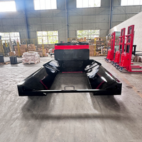 Chariot élévateur électrique au lithium-ion Afuko 15-20 tonnes, sortie d'usine, longueur de fourche 920 mm, roues en nylon PU rouge et noir pour papier et câbles