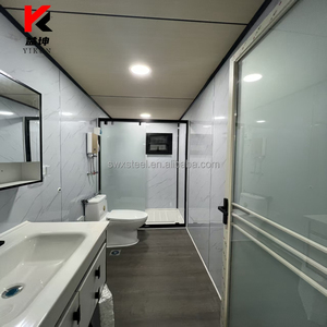 Casa Contenedor Expandible de 40 pies a Precio de Mayoreo, Casa Prefabricada de 3 a 4 Dormitorios, Cabaña Modular para Hotel o Campamento con Terraza y Techo - Product Image 4