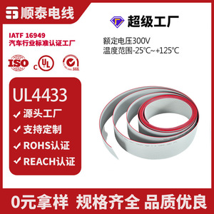 Cable Plano UL4433XLPE de 1.0 mm con Conductor Trenzado, Retardante de Llama, Bajo Humo, Libre de Halógenos, Certificado UL, IP20 - Product Image 5