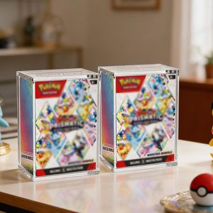 Acrylic Magnetic Cases Display Boxes with Lids for Booster Bundle Collectors Card <b>Protector</b> - Product Image 2