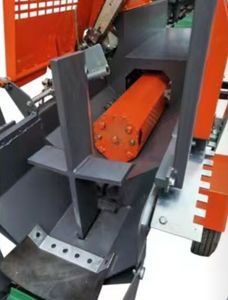20T 14HP benzina Wood Processor combinazione Fire Wood Processing Machine Log Chainsaw con spaccalegna idraulico - Product Image 4